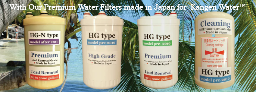 HG-N, HGN, F8 and HG Type Kangen Water Filter for Enagic Made in Japan ...
